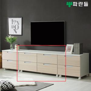 파란들가구 2단2칸 1200 서랍장(A) 2칸2단서랍장(A) 광폭서랍장