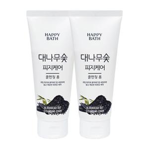 대나무숯 피지흡착 클렌징폼 200g x2
