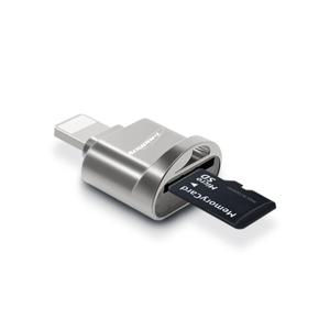 8핀 메탈바디 OTG USB 블랙박스 TF카드리더기 AP-ICR10