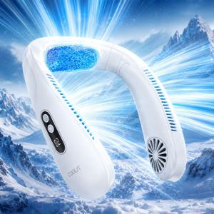 쿨릿 목선풍기 급속냉각 넥밴드 선풍기 목걸이 휴대용 5200mAh