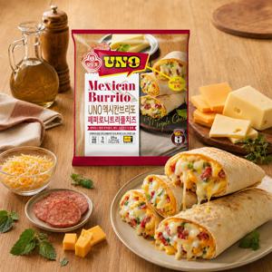 UNO 멕시칸 브리또 페퍼로니 트리플치즈 (125g 3개입) 3개