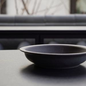 토브 핸드메이드 도자기 원형 낮은 날개 볼 플레이트(3size)