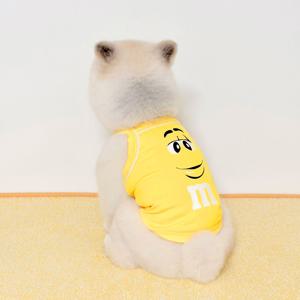 반려동물 강아지옷 여름 쿨 엠 나시 티셔츠 S-2XL, 3colors