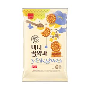 미니꿀약과 한입 개별포장 500g