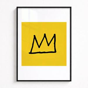 장미쉘바스키아 대형 포스터 액자 감성 인테리어 거실 그림 명화 king 7R-30