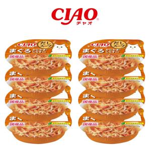 NC-52 CIAO 코노마마 다시스프컵 참치&게맛살&치어 60g x 8개