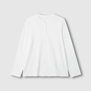 여 피치스킨 긴팔 파자마 티셔츠 (5 sizes)(2 colors)