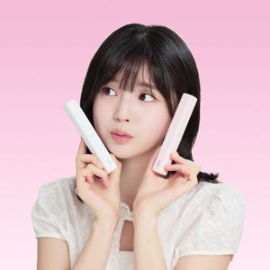 미니매직 미니고데기 초소형 무선 헤어 브러쉬형 잔머리 뿌리볼륨 14cm 화이트