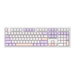 archon AK55 BASIC 유무선 기계식 키보드 퍼플레인, 저소음 크리미