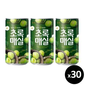 웅진 초록매실 180ml
