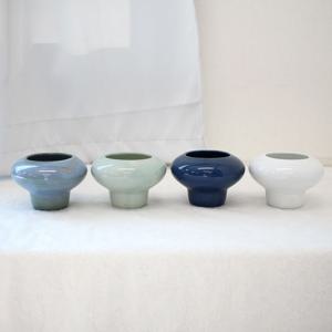 국산 오리엔탈 윤슬 세라믹 화병 이케바나 홈데코 오브제 도자기 카페 꽃꽂이 감성 소품