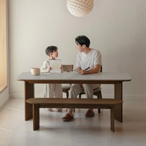 키노 세라믹 낮은 식탁세트 2size 2colors