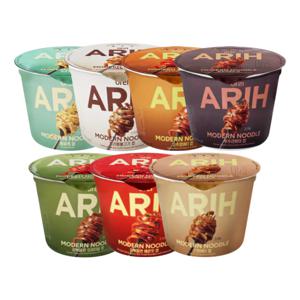 아리 ARIH 모던누들 컵라면 7종세트 맛보기