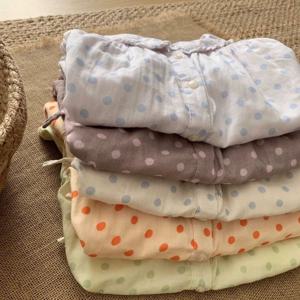 반팔 원피스 순면 젤라또 도트 땡땡이 여름 홈웨어 8color