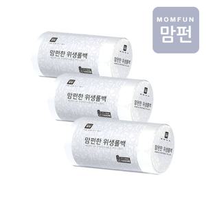 맘펀한 위생롤백 17cm25cm소형 1000매 X 3개