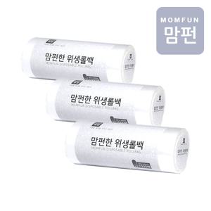 맘펀한 위생롤백 30cm40cm대형 1000매 X 3개