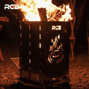 RCE 불멍이 불멍 캠핑 화로대 바베큐 그릴 우드 스토브 특대형