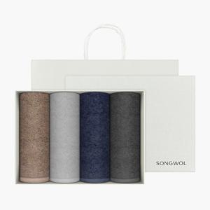 호텔수건 프라우드 170g 4p 선물세트(쇼핑백) 기념수건 답례품