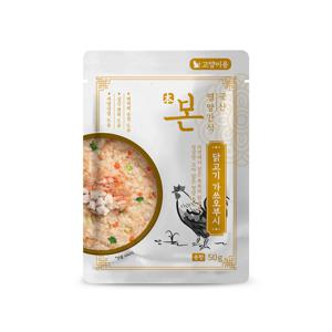 본 영양간식 고양이용 닭고기 가쓰오부시 죽 50g 1개