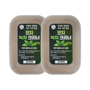 녹차 크리너 설거지비누 630g x2 /주방세제