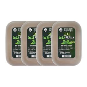녹차 크리너 설거지비누 630g x4 /주방세제