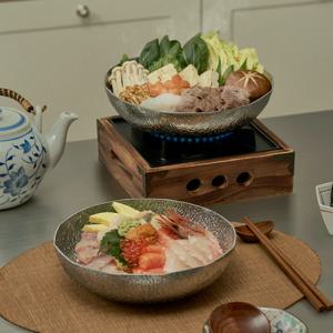 카타치 통3중 스텐 304 인덕션 각진형 스키야키 냄비(쥬니카쿠) 시리즈