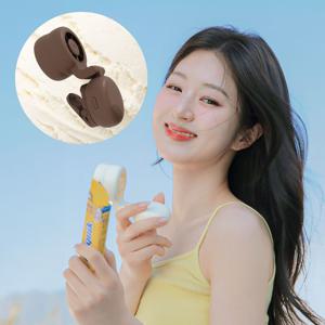 아워스7 미니 집게형 손선풍기 스쿱팬 초고속 휴대용 클립형 아이스크림 핸디팬 OFN1B1