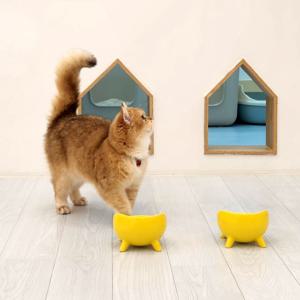 고양이 습식 전용 그릇, 캣나인 하이보울