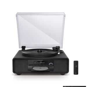BZ-TP9100 턴테이블 오디오 30W 블루투스 인테리어 라디오 CD AUX