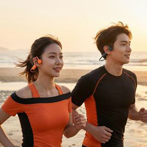 BZ-BoneWave8 IPX8 골전도 무선 블루투스 스포츠 이어폰