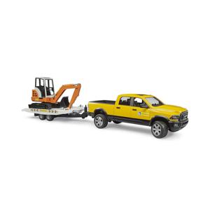 오프유 X 브루더 RAM 2500 파워 왜건과 미니 굴삭기