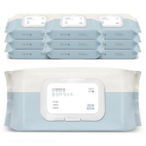 간편한장 물걸레 청소포 특대형 10팩/팩당25매