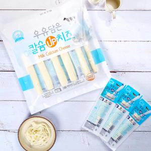 우유담은 칼슘 UP! 대용량 스트링 치즈 200G (10개입) X 2팩