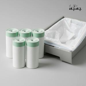 고양이 자동화장실 배변 비닐 봉투 64cm*40cm 20매 X 5롤
