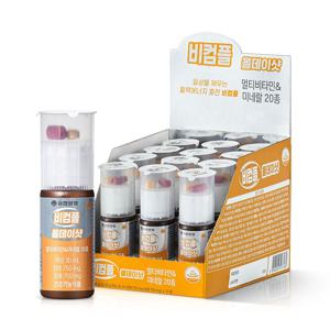 비컴플 올데이샷 멀티비타민 피로회복 액상샷 30ml 12개
