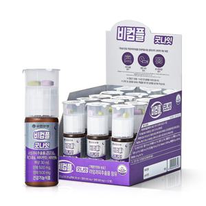비컴플 굿나잇 마그네슘 수면개선 비타민 액상샷 30ml 12개
