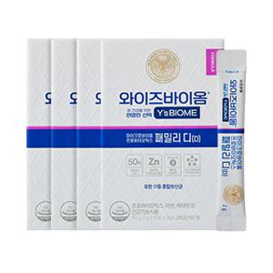 마이크로바이옴 프로바이오틱스 패밀리 디(D) 유산균 30포 x4개(4개월분)
