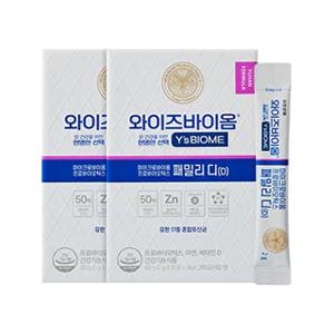 마이크로바이옴 프로바이오틱스 패밀리 디(D) 유산균 30포 x2개(2개월분)