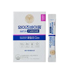 마이크로바이옴 프로바이오틱스 패밀리 디(D) 유산균 30포 x1개(1개월분)