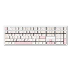 archon AK55 BASIC 유무선 기계식 키보드 핑크블라썸, 저소음 크리미