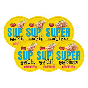 동원슈퍼참치 저나트륨 황다랑어 135g*6캔/10캔