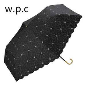 Wpc 3단 일본 양산 우산 심플 코스 플라워 암막 자외선차단