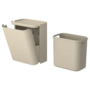 FLORSJON 플로르셴 벽걸이 휴지통 3L 욕실쓰레기통 벽휴지통