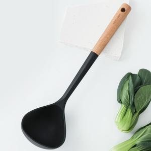 우드핸들 실리콘 조리도구 국자