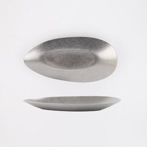 내로우삼각플레이트 30cm / 샐러드접시 브런치식기 홈카페 빈티지식기