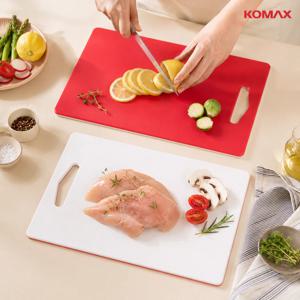 투웨이 양면도마 베이직 소(레드/화이트)