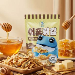어포튀김 허니버터맛 60g 1박스 (20입)