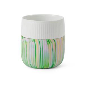 [해외] 콘트라스트 실리콘 머그 마블 라임버스트 330ml