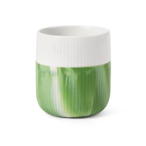 [해외] 콘트라스트 실리콘 머그 마블 그린 그라스 330ml
