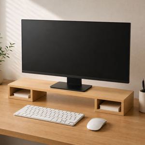 웰서랍모니터받힘대 1100x230 책상 정리 와이드 다용도 선반